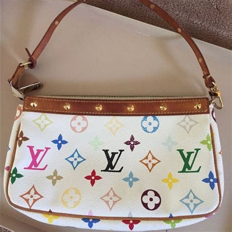 white and rainbow lv bag|rainbow louis vuitton bag.